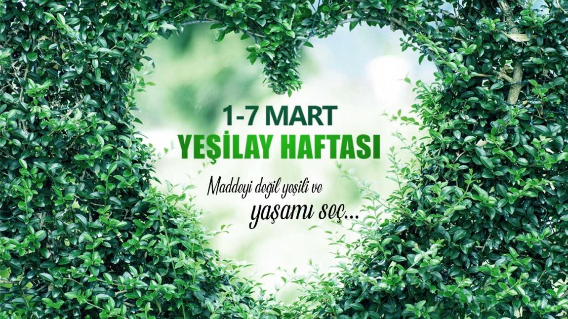 Okulumuz Yeşilay Haftası Programı